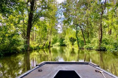 A boat trip in the 'Green Venice' of France, Marais Poitevin