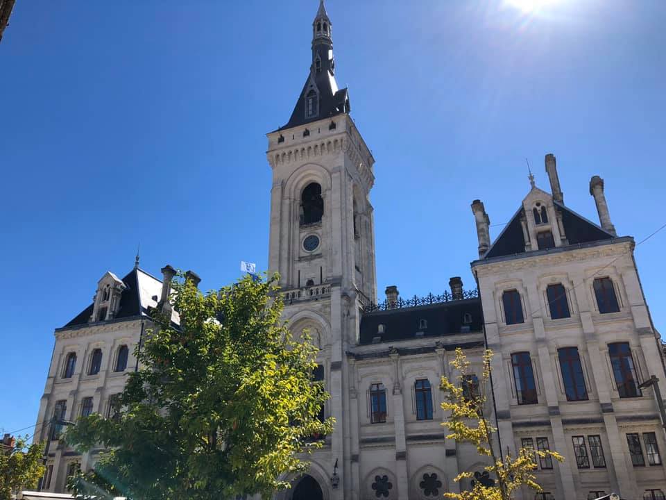 Paul Abadie designed Hotel de Ville in Angouleme