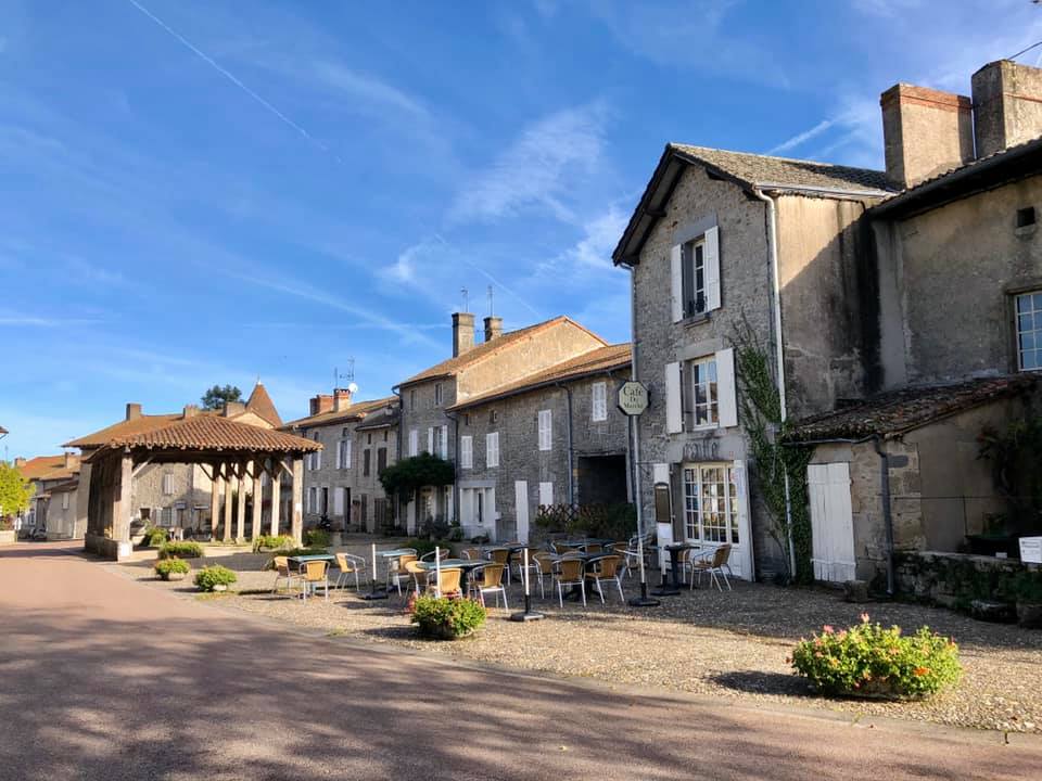 Main square of Mortemart