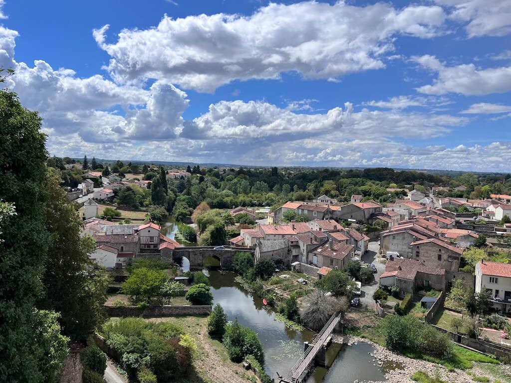View from the city walls