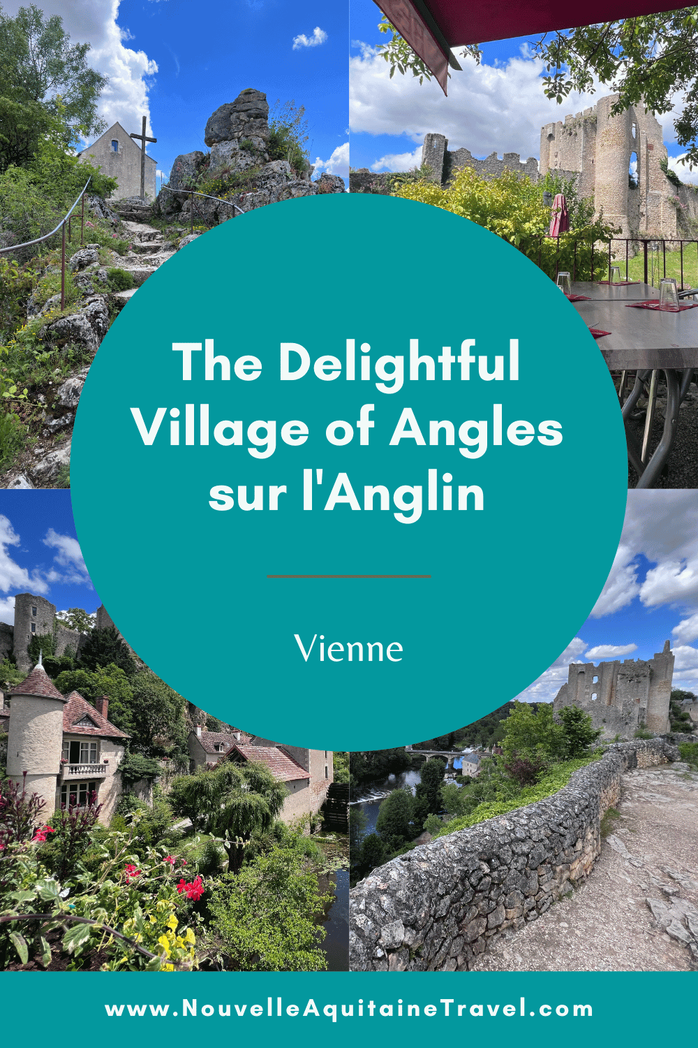 Recognised as one of the Most Beautiful Villages of France, Angles-sur-l'Anglin is a perfect day trip or vacation spot in the Vienne - Nouvelle-Aquitaine Travel | Voyage