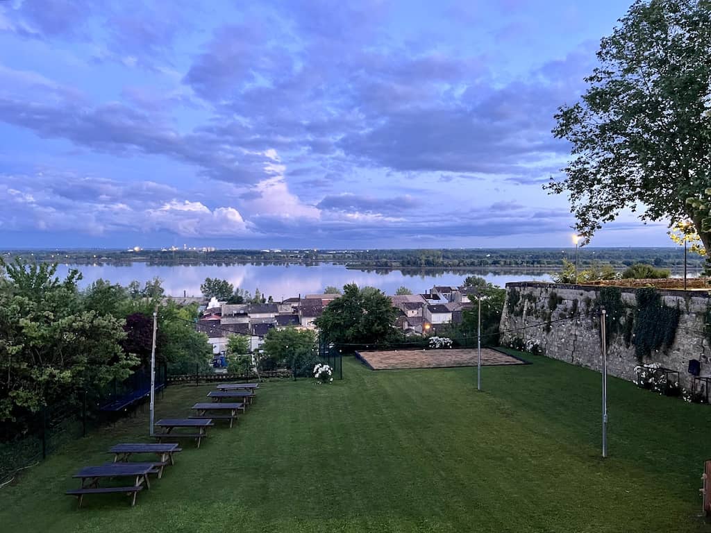 View over lower Bourg