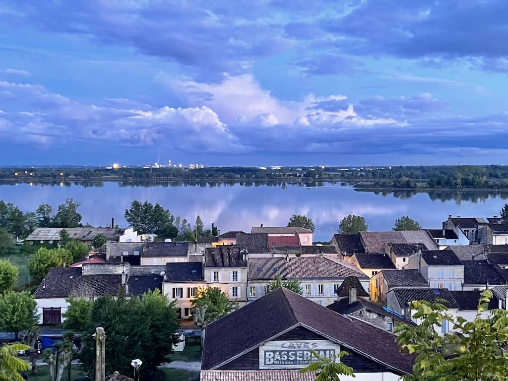 View over estuary from Jeroboam restaurant