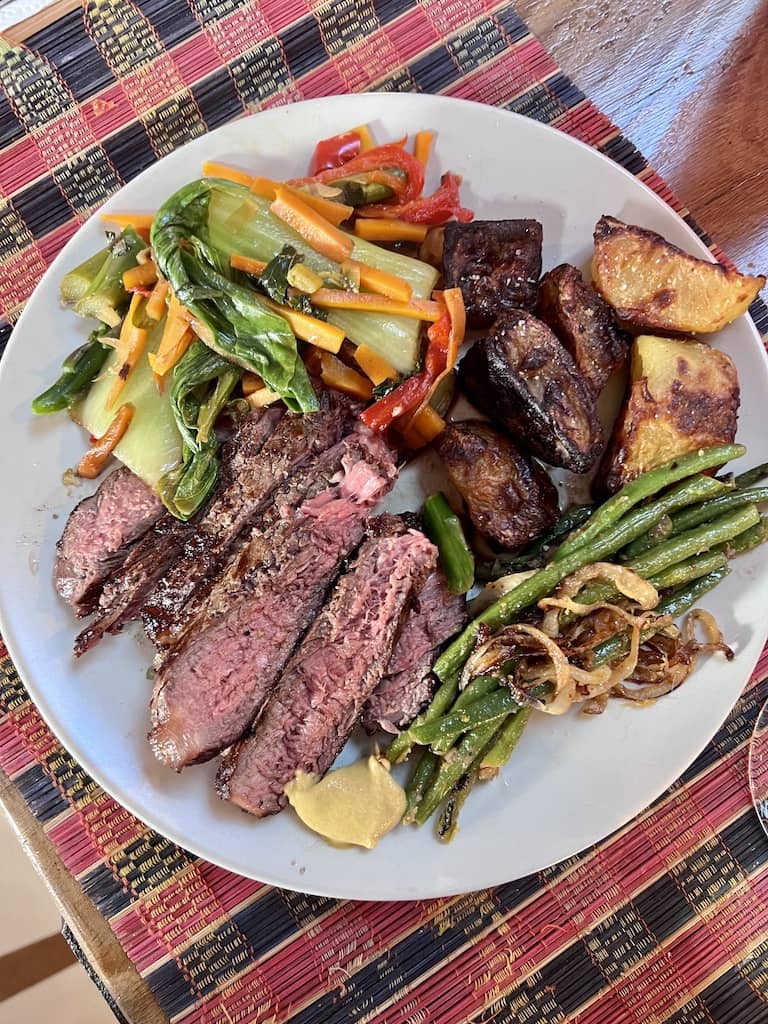 Market dinner from Blaye