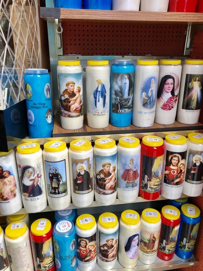 Souvenirs in Lourdes