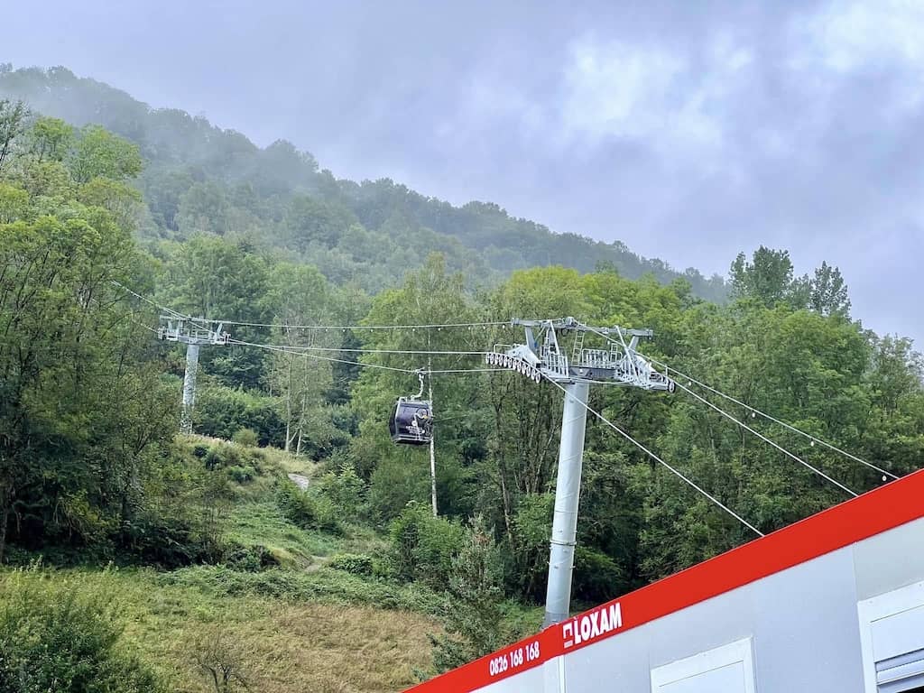 Vielle Louron ski lift